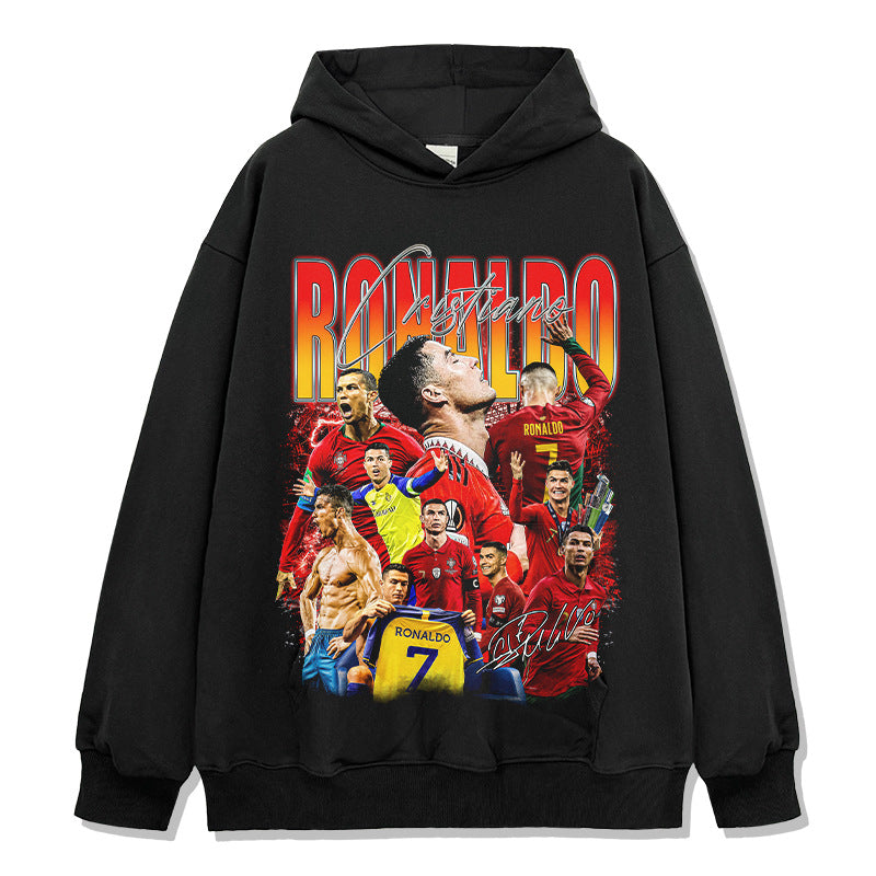 Cristiano Ronaldo No. 7 Fall/Winter Oversized Hoodie