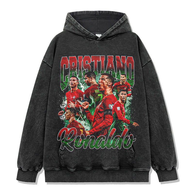Cristiano Ronaldo No. 7 Fall/Winter Oversized Hoodie