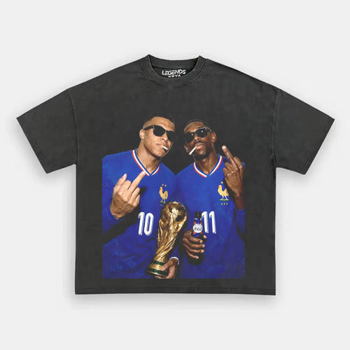Kylian Mbappé & Ousmane Dembélé France 2026 T-shirt