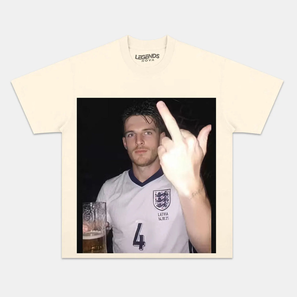 Declan Rice England Football Culture Tee
