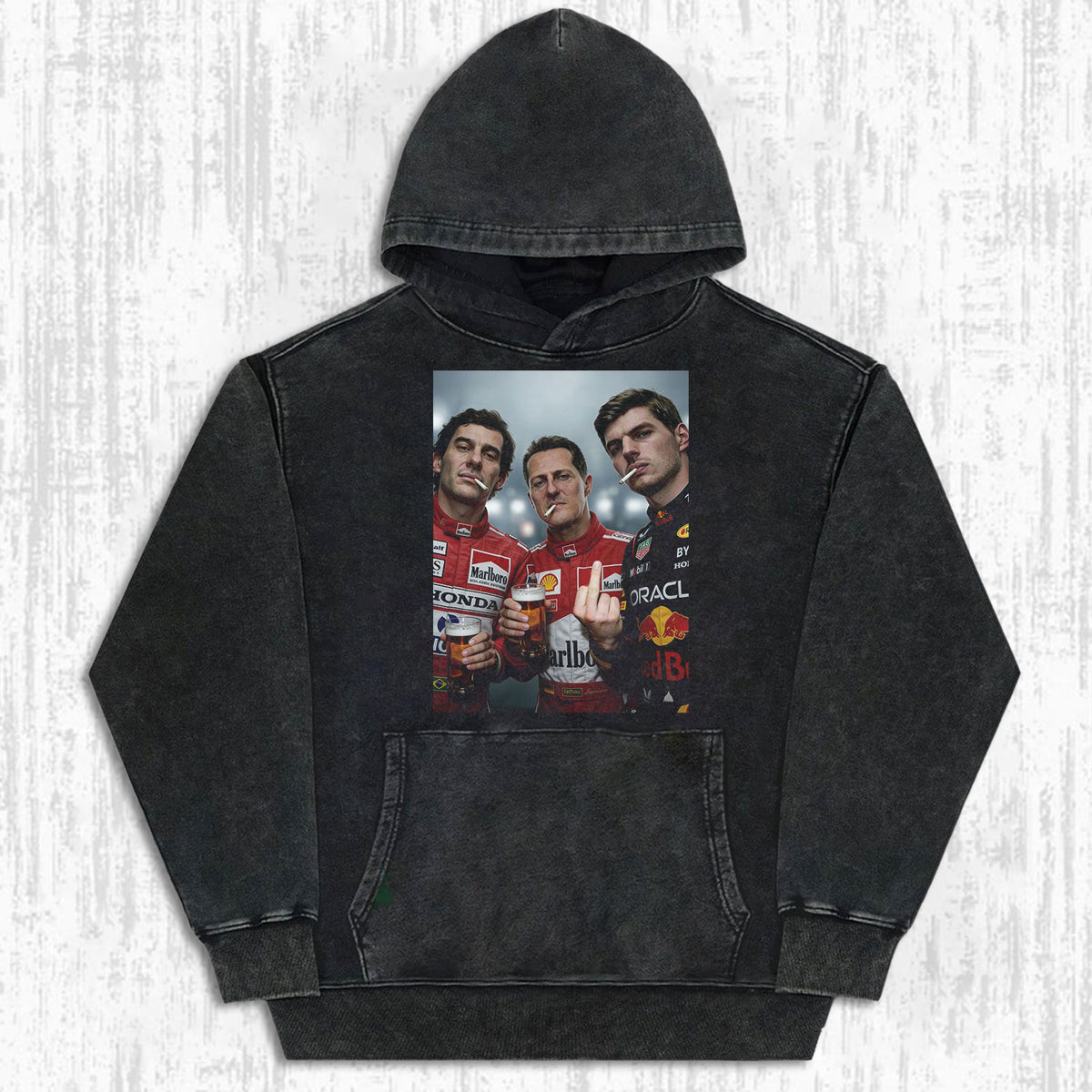 F1 Three Kings Together:Senna & Michael Schumacher & Max Verstappen T-shirt