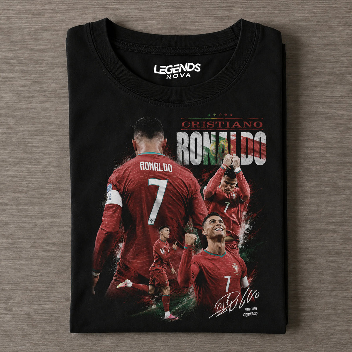 Cristiano Ronaldo 2026 Vintage TEE