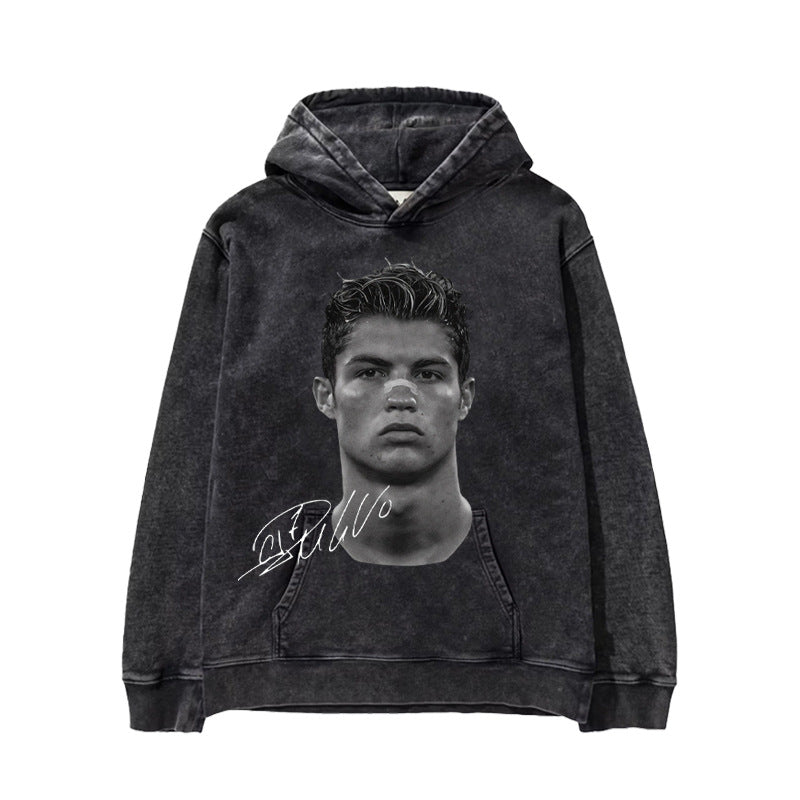 Cristiano Ronaldo No. 7 Fall/Winter Oversized Hoodie