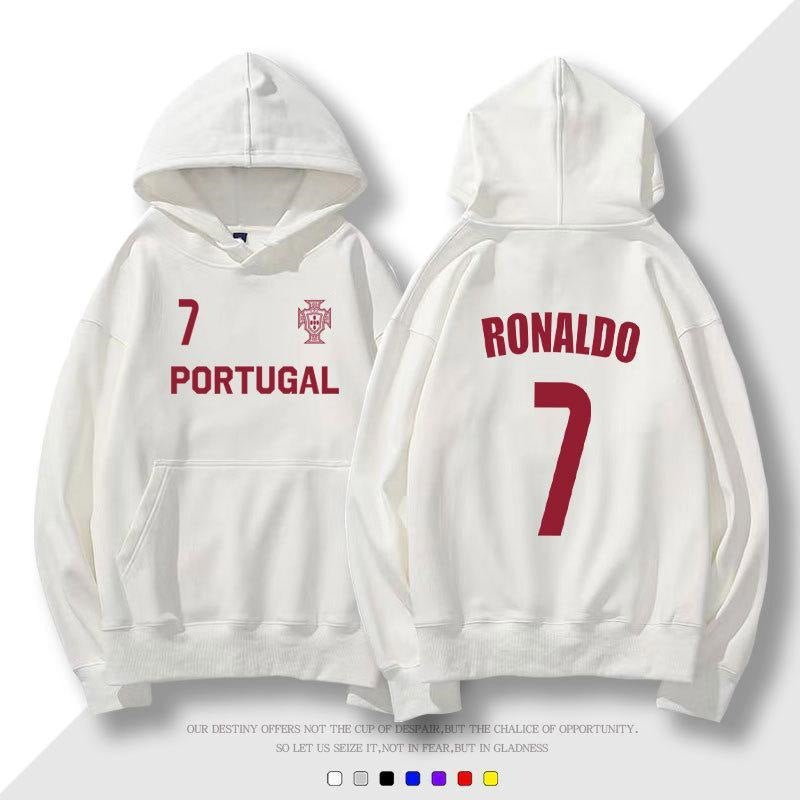 Cristiano Ronaldo No. 7 Fall/Winter Oversized Hoodie