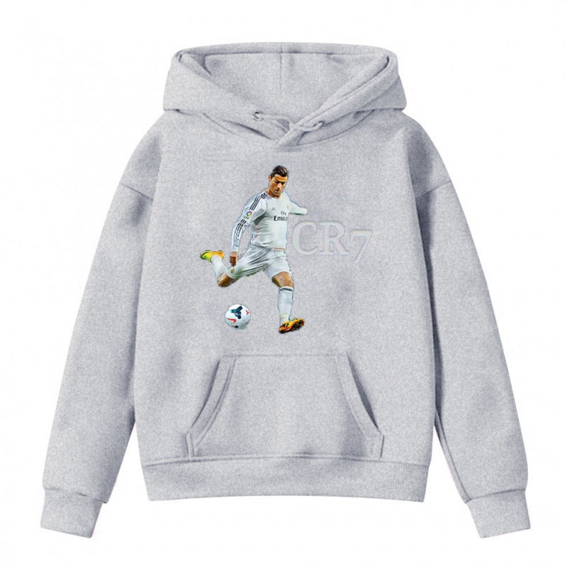 Cristiano Ronaldo No. 7 Fall/Winter Oversized Hoodie