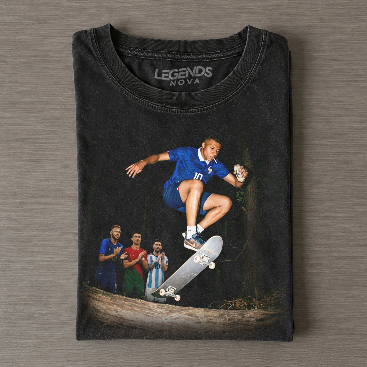Kylian Mbappé France Funny Vintage Tee