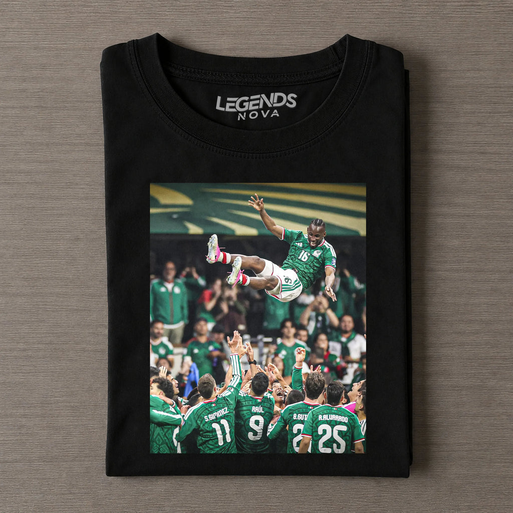 2026 World Cup Mexico Team Honor Julián Quiñones T-Shirt