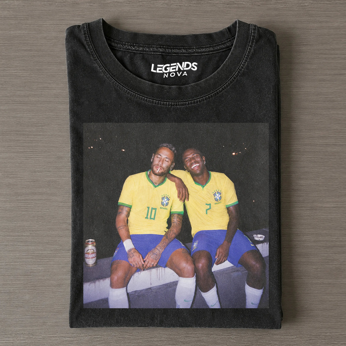 Neymar & Vinícius Júnior Vintage T-shirt