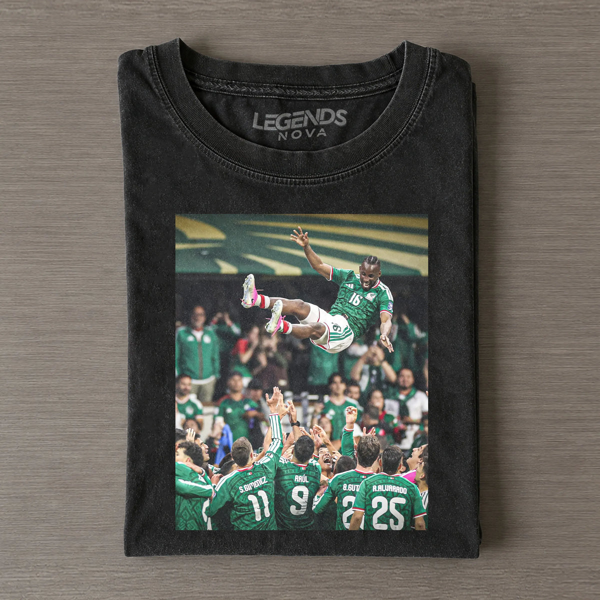 2026 World Cup Mexico Team Honor Julián Quiñones T-Shirt