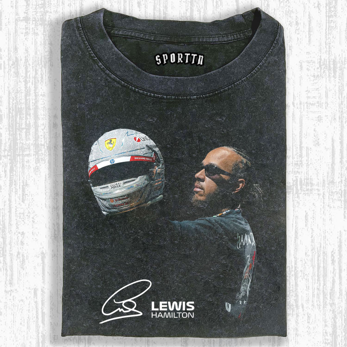 F1 Lewis Hamilton Signed Version Tee/Sweatshirt/Hoodie